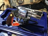 Rare 1989 Colt Python 2.5” Bright Stainless Finish, Boxed & Unfired, .357 Magnum. Trades Welcome - 6 of 24