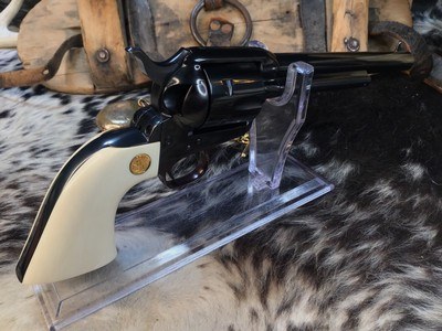 1978 Colt SAA , .45 Colt , Elephant Ivory Grips, 7.5” , Boxed, Unturned & Unfired. Trades Welcome - Image 5 of 25