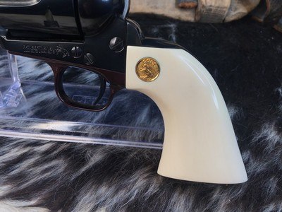 1978 Colt SAA , .45 Colt , Elephant Ivory Grips, 7.5” , Boxed, Unturned & Unfired. Trades Welcome - Image 13 of 25