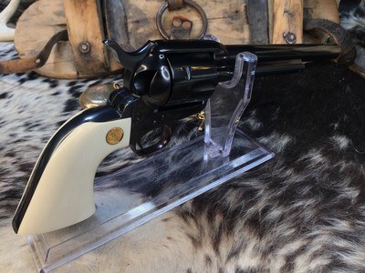 1978 Colt SAA , .45 Colt , Elephant Ivory Grips, 7.5” , Boxed, Unturned & Unfired. Trades Welcome - Image 3 of 25