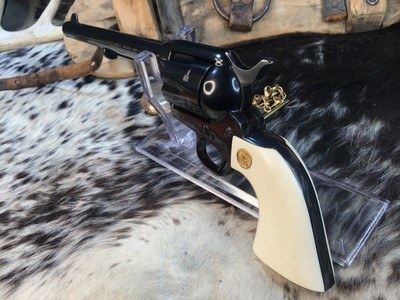 1978 Colt SAA , .45 Colt , Elephant Ivory Grips, 7.5” , Boxed, Unturned & Unfired. Trades Welcome - Image 12 of 25