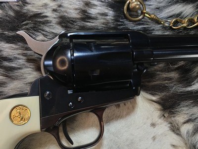 1978 Colt SAA , .45 Colt , Elephant Ivory Grips, 7.5” , Boxed, Unturned & Unfired. Trades Welcome - Image 24 of 25