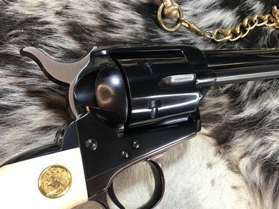 1978 Colt SAA , .45 Colt , Elephant Ivory Grips, 7.5” , Boxed, Unturned & Unfired. Trades Welcome - Image 25 of 25