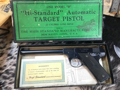1938 Mfg. High Standard “B” Model LNIB. Trades Welcome - Image 11 of 21