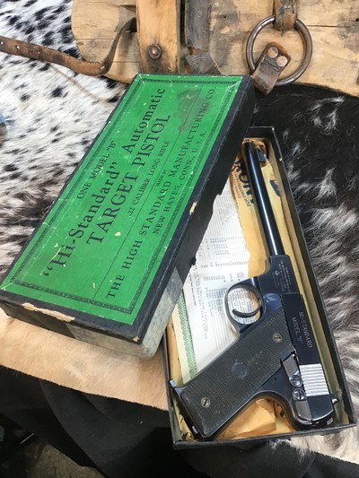 1938 Mfg. High Standard “B” Model LNIB. Trades Welcome - Image 18 of 21