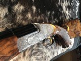 Perazzi MX8 Sideplate, “Dianna Goddess of the Hunt” engraved and signed by Davido Volpe, 32”. Trades Welcome - 19 of 25
