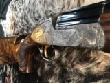 Perazzi MX8 Sideplate, “Dianna Goddess of the Hunt” engraved and signed by Davido Volpe, 32”. Trades Welcome - 20 of 25