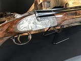 Perazzi MX8 Sideplate, “Dianna Goddess of the Hunt” engraved and signed by Davido Volpe, 32”. Trades Welcome - 10 of 25