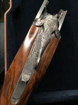 Perazzi MX8 Sideplate, “Dianna Goddess of the Hunt” engraved and signed by Davido Volpe, 32”. Trades Welcome - 24 of 25