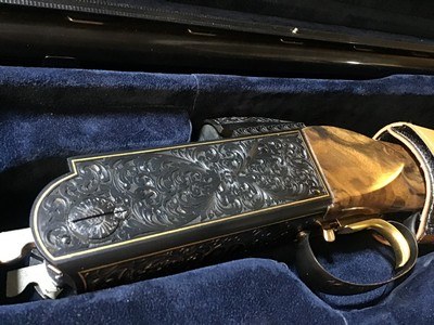 New Krieghoff K-80 Monarch Gold Engraved, 32”, 12 Ga, Signed, Cased & Unfired. Trades Welcome - Image 3 of 24