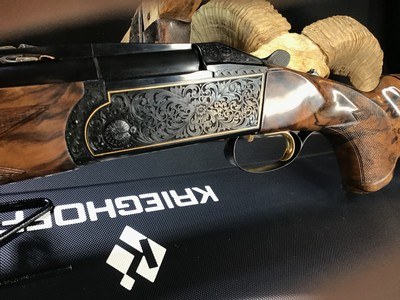 New Krieghoff K-80 Monarch Gold Engraved, 32”, 12 Ga, Signed, Cased & Unfired. Trades Welcome