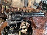 1880 Mfg. Colt “Frontier Six Shooter” Engraved, 4 3/4”, .44/40, Antique & Matching. Trades Welcome - 11 of 25