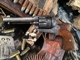 1880 Mfg. Colt “Frontier Six Shooter” Engraved, 4 3/4”, .44/40, Antique & Matching. Trades Welcome - 8 of 25