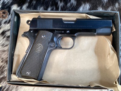 1952 Mfg. Colt Light Weight Commander, .45 ACP, Excellent 98% Cond. Boxed , Trades Welcome - Image 21 of 25