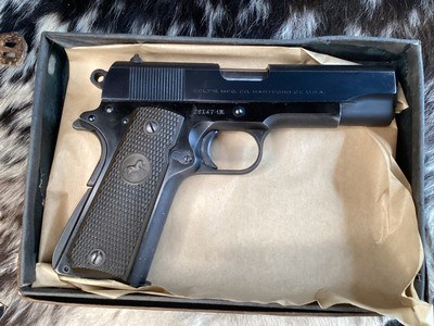 1952 Mfg. Colt Light Weight Commander, .45 ACP, Excellent 98% Cond. Boxed , Trades Welcome - Image 25 of 25