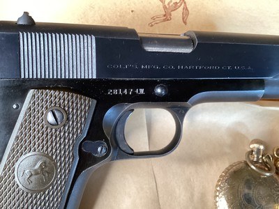 1952 Mfg. Colt Light Weight Commander, .45 ACP, Excellent 98% Cond. Boxed , Trades Welcome - Image 3 of 25