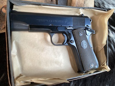 1952 Mfg. Colt Light Weight Commander, .45 ACP, Excellent 98% Cond. Boxed , Trades Welcome - Image 18 of 25
