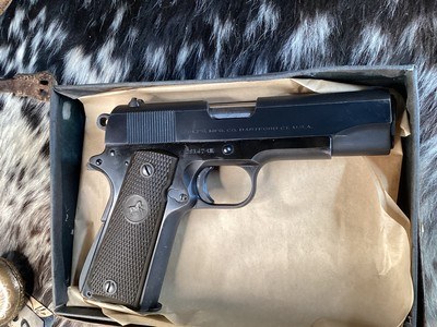 1952 Mfg. Colt Light Weight Commander, .45 ACP, Excellent 98% Cond. Boxed , Trades Welcome - Image 12 of 25