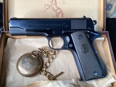 1952 Mfg. Colt Light Weight Commander, .45 ACP, Excellent 98% Cond. Boxed , Trades Welcome