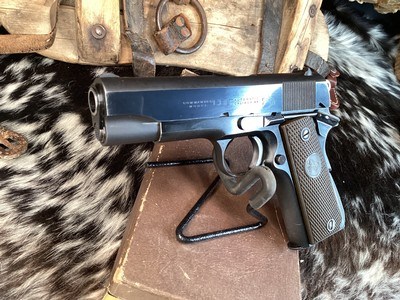 1952 Mfg. Colt Light Weight Commander, .45 ACP, Excellent 98% Cond. Boxed , Trades Welcome - Image 23 of 25