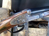 Arrietta 570 Round Action, 5 Pin Side lock 28 Ga. SXS Shotgun, Double Triggers, 6 Lbs., Handbuilt Excellence. Trades Welcome - 7 of 24