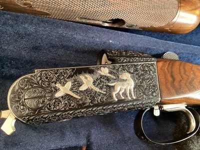 Krieghoff K-20 Crown Grade Engraved, Katie Mau Signed, 30” 7 Chokes, Unfired, Trades Welcome.