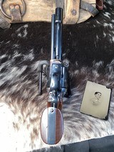 First Year 1962 Colt New Frontier .45, Box, Test Target, Warranty Card, Brochure, 99%, Second Gen. Rarity, Trades Welcome. - 23 of 25