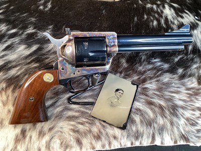 First Year 1962 Colt New Frontier .45, Box, Test Target, Warranty Card, Brochure, 99%, Second Gen. Rarity, Trades Welcome. - Image 19 of 25
