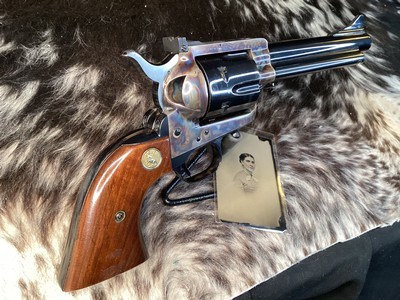 First Year 1962 Colt New Frontier .45, Box, Test Target, Warranty Card, Brochure, 99%, Second Gen. Rarity, Trades Welcome. - Image 21 of 25