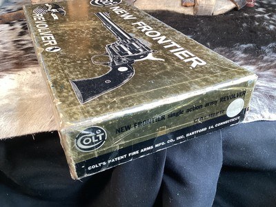 First Year 1962 Colt New Frontier .45, Box, Test Target, Warranty Card, Brochure, 99%, Second Gen. Rarity, Trades Welcome. - Image 10 of 25