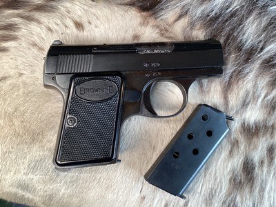 1959 Baby Browning .25 Unfired in Box. Trades Welcome - Image 10 of 14