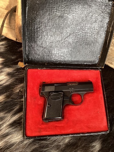 1959 Baby Browning .25 Unfired in Box. Trades Welcome - Image 6 of 14