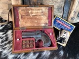 Cased Remington 95 Double Barrel Derringer, .41 Short Rimfire. Trades Welcome - 8 of 19