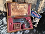 Cased Remington 95 Double Barrel Derringer, .41 Short Rimfire. Trades Welcome - 1 of 19