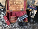 Cased Remington 95 Double Barrel Derringer, .41 Short Rimfire. Trades Welcome - 9 of 19