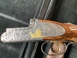 Perazzi MX8 Sideplate, 32” .20 Ga. & .28 Ga Barrels,Exquisite Gold Inlay Engraved, Presentation Grade Furniture. Trades Welcome - 25 of 25