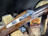 Perazzi MX8 Sideplate, 32” .20 Ga. & .28 Ga Barrels,Exquisite Gold Inlay Engraved, Presentation Grade Furniture. Trades Welcome - 6 of 25