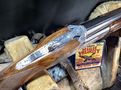 Perazzi MX8 Sideplate, 32” .20 Ga. & .28 Ga Barrels,Exquisite Gold Inlay Engraved, Presentation Grade Furniture. Trades Welcome - Image 6 of 25