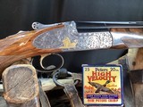 Perazzi MX8 Sideplate, 32” .20 Ga. & .28 Ga Barrels,Exquisite Gold Inlay Engraved, Presentation Grade Furniture. Trades Welcome - 5 of 25