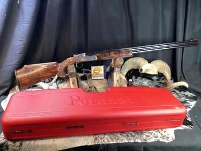 Perazzi MX8 Sideplate, 32” .20 Ga. & .28 Ga Barrels,Exquisite Gold Inlay Engraved, Presentation Grade Furniture. Trades Welcome - Image 7 of 25