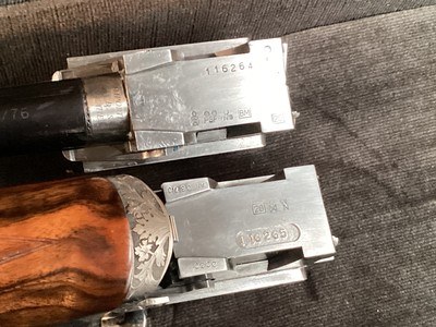 Perazzi MX8 Sideplate, 32” .20 Ga. & .28 Ga Barrels,Exquisite Gold Inlay Engraved, Presentation Grade Furniture. Trades Welcome - Image 17 of 25
