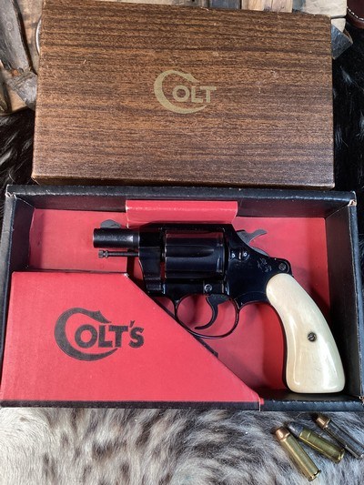 1965 Mfg. Colt Cobra, Ivory Grips, Boxed .38 Special Lightweight Snubby. Trades Welcome - Image 6 of 20
