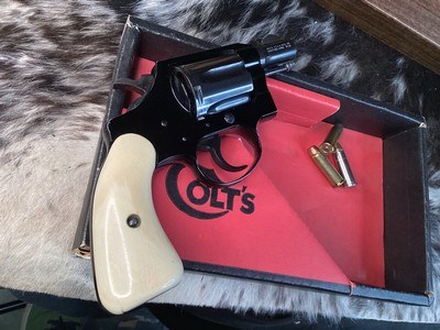 1965 Mfg. Colt Cobra, Ivory Grips, Boxed .38 Special Lightweight Snubby. Trades Welcome - Image 10 of 20