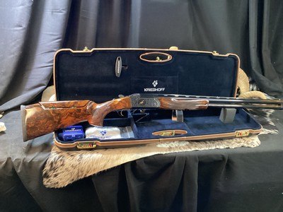 Krieghoff K80 Gold Uplander, 30”, Badillini Engraved & Signed, Presentation Grade Furniture, Titanium Chokes, Cased 12 Ga. Trades Welcome - Image 10 of 25