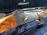 Krieghoff K80 Gold Uplander, 30”, Badillini Engraved & Signed, Presentation Grade Furniture, Titanium Chokes, Cased 12 Ga. Trades Welcome - Image 8 of 25
