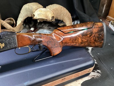 Krieghoff K80 Gold Uplander, 30”, Badillini Engraved & Signed, Presentation Grade Furniture, Titanium Chokes, Cased 12 Ga. Trades Welcome - Image 15 of 25