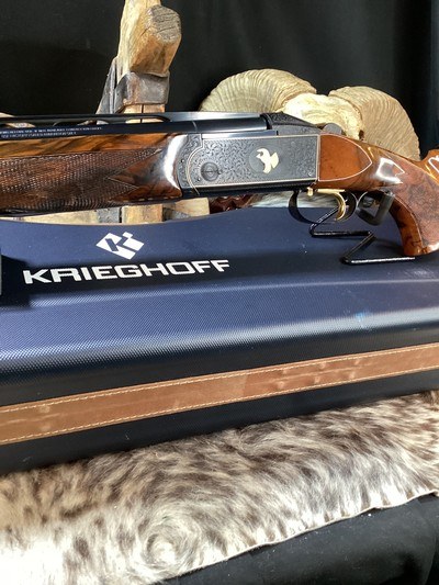 Krieghoff K80 Gold Uplander, 30”, Badillini Engraved & Signed, Presentation Grade Furniture, Titanium Chokes, Cased 12 Ga. Trades Welcome - Image 25 of 25