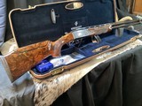 Krieghoff K80 Gold Uplander, 30”, Badillini Engraved & Signed, Presentation Grade Furniture, Titanium Chokes, Cased 12 Ga. Trades Welcome - Image 12 of 25