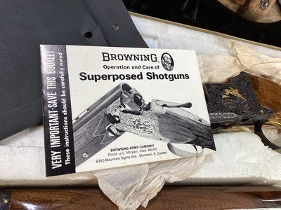 1974 Mfg. Browning Midas Grade Superposed Lightning Skeet, LNIB, 12 Ga. Trades Welcome - Image 10 of 25