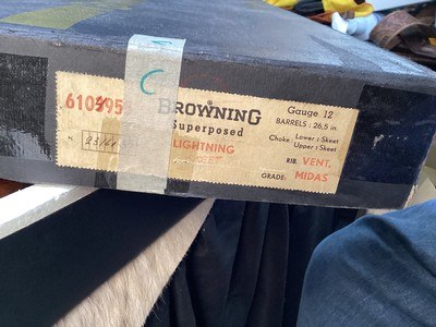 1974 Mfg. Browning Midas Grade Superposed Lightning Skeet, LNIB, 12 Ga. Trades Welcome - Image 6 of 25